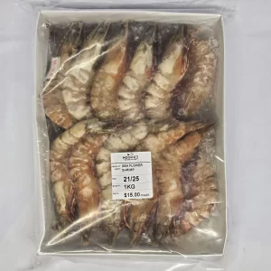 Raw Sea Flower - Head On Shell On 21/25 (1kg)