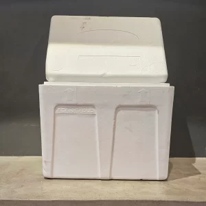 Used Styrofoam Box